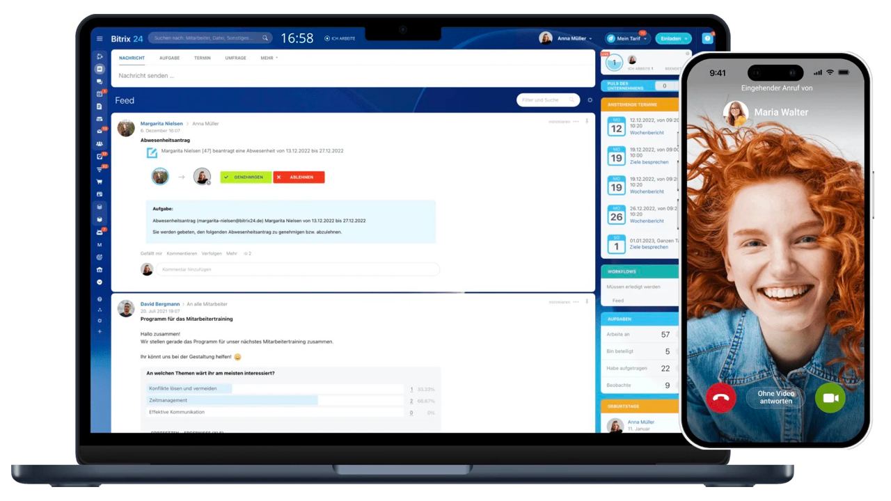 Familienunternehmen Digitalisierung Kommunikation Bitrix