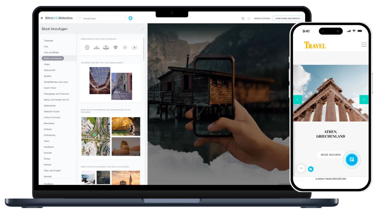 Familienunternehmen Digitalisierung webshop Bitrix