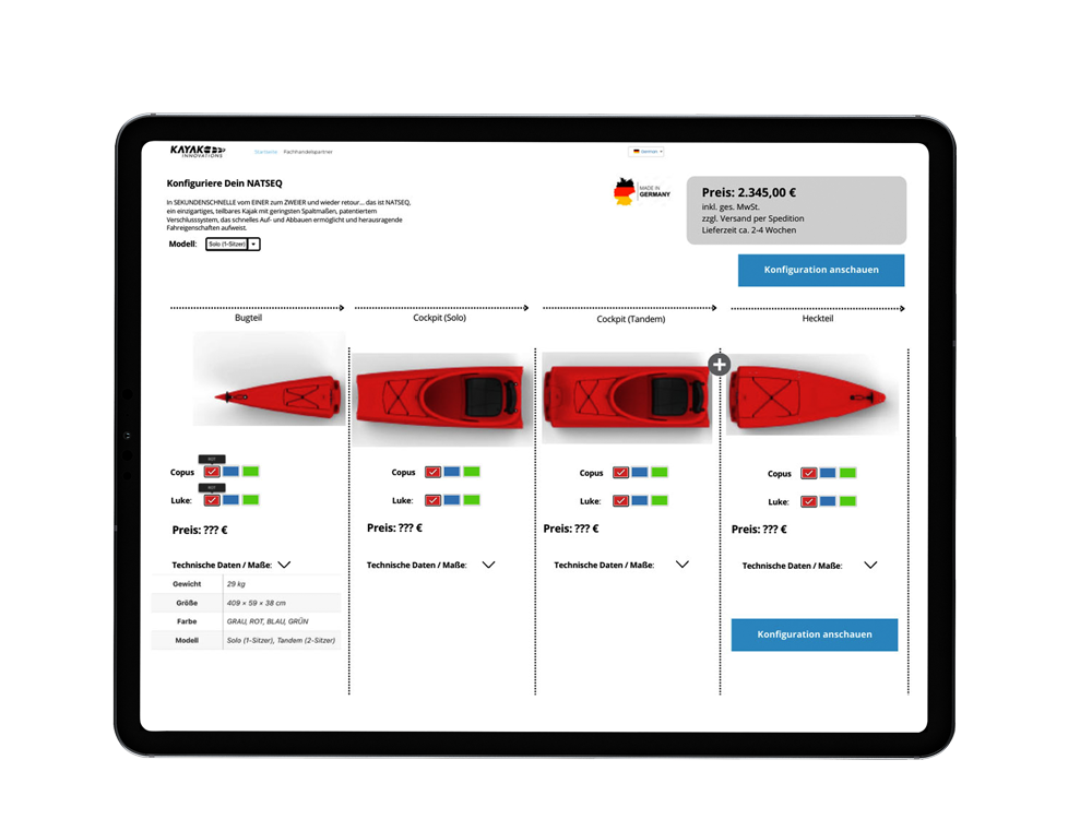 Familienunternehmen Digitalisierung Konfigurator Beispiel 6 Ivato