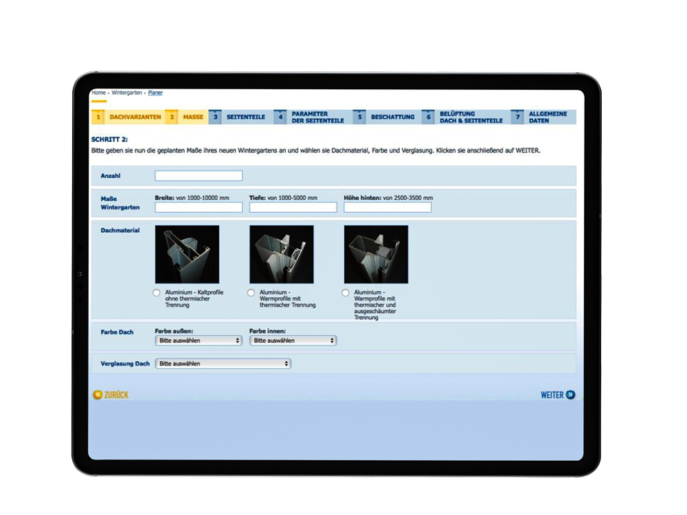 Familienunternehmen Digitalisierung Konfigurator Beispiel 9 Ivato